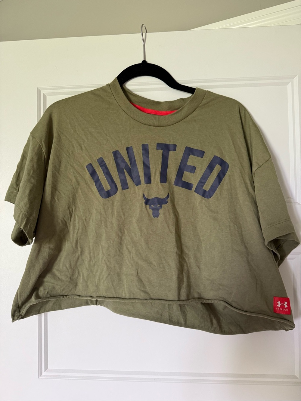 Under Armour Olive Green Cropped